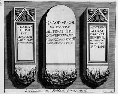 To the Left by Giovanni Battista Piranesi